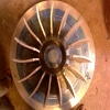 Aluminium casting impeller pattern